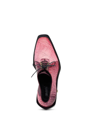 Mauri Candyman 4948/2 Ruby Red Combo Exotic Alligator Oxfords (MA5468)-AmbrogioShoes