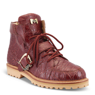 Mauri Corrupt 4994/1 Men's Shoes Exotic Alligator Skin Chukka Boots (MA5481) (Special Order)-AmbrogioShoes