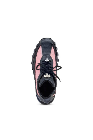 Mauri Crawler 8727/1 Exotic Hornback & Crocodile Casual Sneakers (MA5544)-AmbrogioShoes