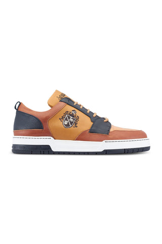 Mauri Crest 8461 Exotic Crocodile Skin & Calf-Skin Leather Sneakers (MA5493)-AmbrogioShoes