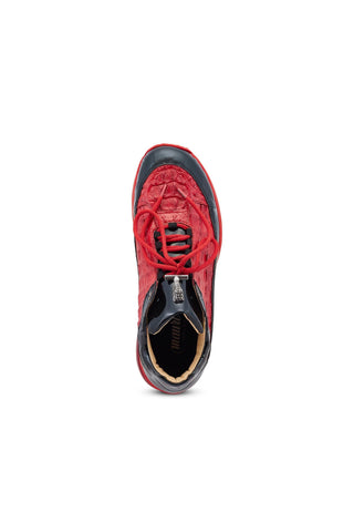 Mauri Gambit 8415 Exotic Hornback & Patent Sneakers (MA5542)-AmbrogioShoes