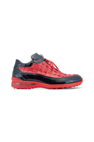 Mauri Gambit 8415 Exotic Hornback & Patent Sneakers (MA5542)-AmbrogioShoes
