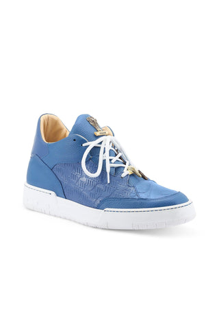 Mauri Ghost 8423 Exotic Crocodile / Patent & Calf-Skin Leather Casual Sneakers (MA5535)-AmbrogioShoes