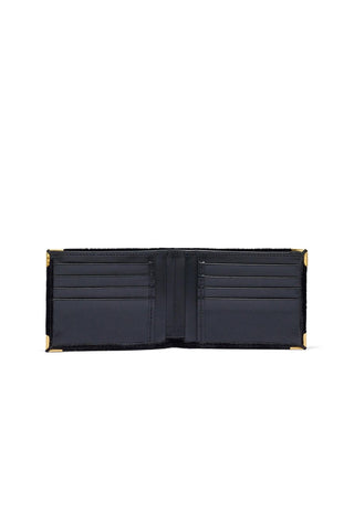Mauri W2 Men's Velvet Embossed Wallet (MAW1001)-AmbrogioShoes