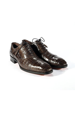 Mezlan 13993-F Dublin Genuine Crocodile Cap-Toe Oxfords (MZ3321)-AmbrogioShoes
