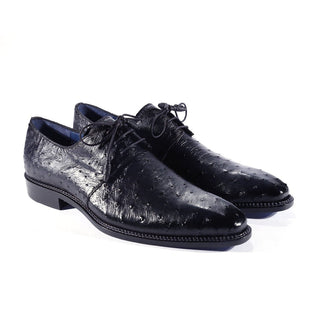 Mezlan 4732-S Tillson Exotic Ostrich Derby (MZ3302)-AmbrogioShoes