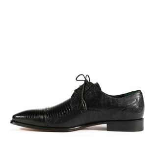 Mezlan 4818-L Exotic Lizard Derby Cap-Toe (MZ3367)-AmbrogioShoes