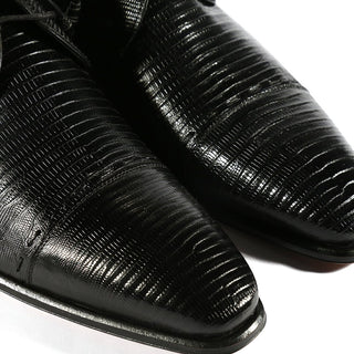 Mezlan 4818-L Exotic Lizard Derby Cap-Toe (MZ3367)-AmbrogioShoes