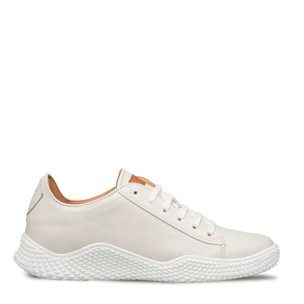 Mezlan A20604 Men's Shoes White Calf-Skin Leather Casual Sneakers (MZ3601)-AmbrogioShoes