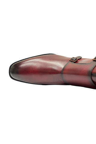 Mezlan E20464 Mokka Patina Leather Buckle Boots (MZ3542)-AmbrogioShoes