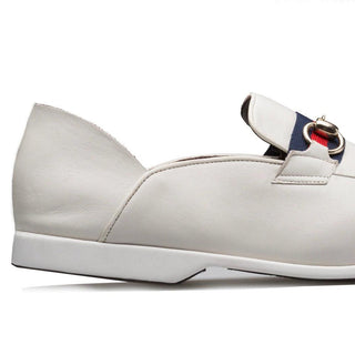 Mezlan R20252 Men's Shoes Calf-Skin Leather Collapsible-Heels Slipper Sandals (MZ3466)-AmbrogioShoes