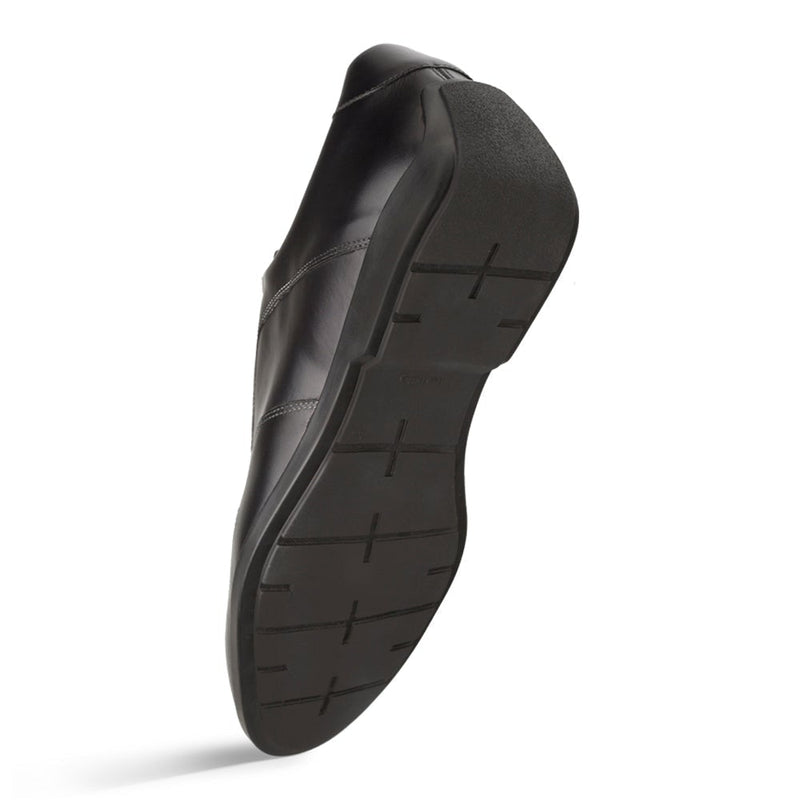 Mezlan R20314 Men's Shoes Black Calf-Skin Leather Dress Sneakers (MZ3390)-AmbrogioShoes