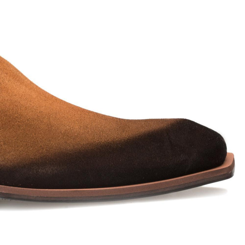 Mezlan S20030 Men's Shoes Sport Suede Leather Asymmetric Ankle Boots (MZ3384)-AmbrogioShoes