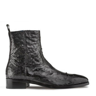 Mezlan SX4798-S Men's Shoes Exotic Ostrich Straight-Heel Zipper Boots (MZ3436)-AmbrogioShoes