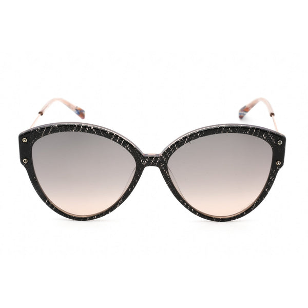 Missoni MIS 0004/S Sunglasses BLACK NUDE/GREY SHDED PINK-AmbrogioShoes
