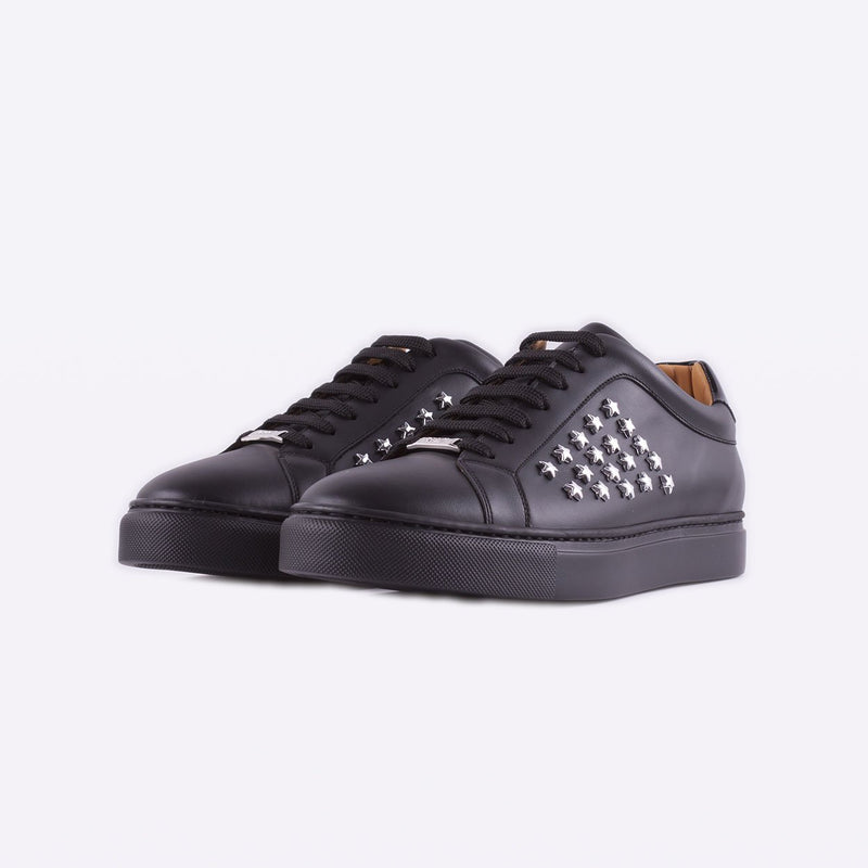 Mister 39630 Oter Men's Shoes Black Patent / Calf-Skin Leather Casual Sneakers (MIS1011)-AmbrogioShoes