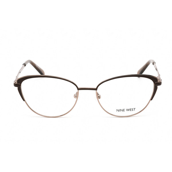 Nine West NW1104 Eyeglasses BROWN/SAND / Clear demo lens-AmbrogioShoes