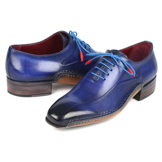 Paul Parkman 018 Men's Shoes Calf-Skin Leather Opanka Oxfords (PM6357)-AmbrogioShoes