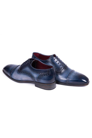 Paul Parkman 024 Leather Cap-Toe Oxford-AmbrogioShoes