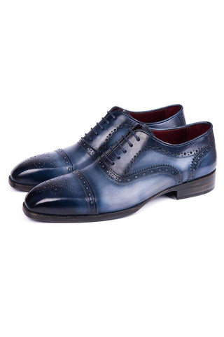 Paul Parkman 024 Leather Cap-Toe Oxford-AmbrogioShoes