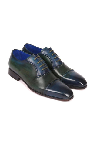 Paul Parkman 078 Calf-Skin Leather Cap-Toe Oxfords (PM6316)-AmbrogioShoes
