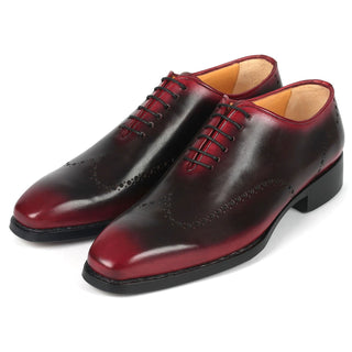 Paul Parkman 081 Men's Shoes Calf-Skin Leather Goodyear Welted Oxfords (PM6364)-AmbrogioShoes