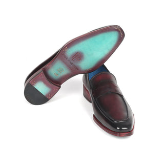 Paul Parkman 10PR23 Men's Shoes Calf-Skin Leather Penny Loafers (PM6312)-AmbrogioShoes