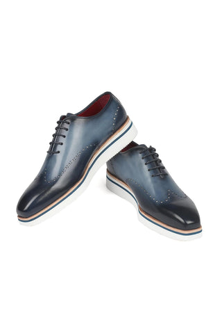 Paul Parkman 187 Calf-Skin Leather Smart Casual Oxfords (PM6315)-AmbrogioShoes