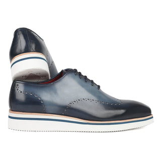 Paul Parkman 187 Men's Shoes Calf-Skin Leather Smart Casual Oxfords (PM6315)-AmbrogioShoes