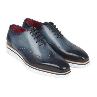 Paul Parkman 187 Men's Shoes Calf-Skin Leather Smart Casual Oxfords (PM6315)-AmbrogioShoes