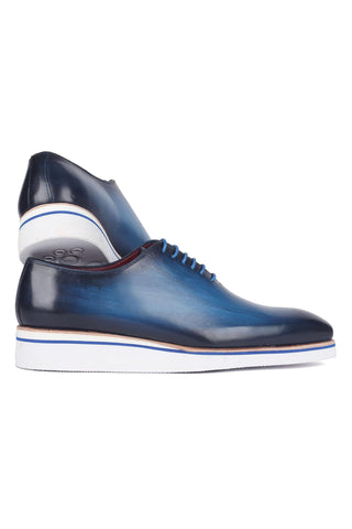 Paul Parkman 191 Calf-Skin Leather Smart Casual Wholecut Oxfords (PM6393)-AmbrogioShoes