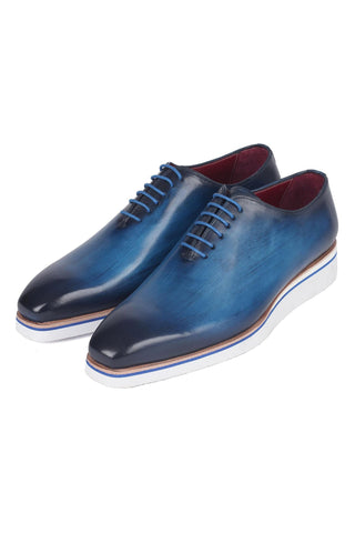 Paul Parkman 191 Calf-Skin Leather Smart Casual Wholecut Oxfords (PM6393)-AmbrogioShoes