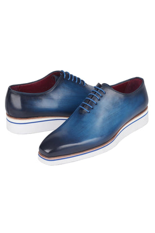 Paul Parkman 191 Leather Smart Casual Wholecut Oxfords (PM6393)-AmbrogioShoes