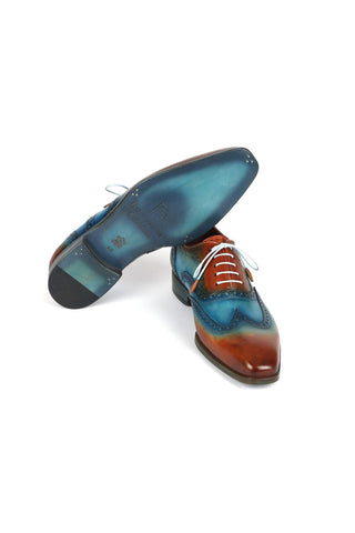 Paul Parkman 228 Calf-Skin Leather Wing-Tip Oxfords (PM6376)-AmbrogioShoes