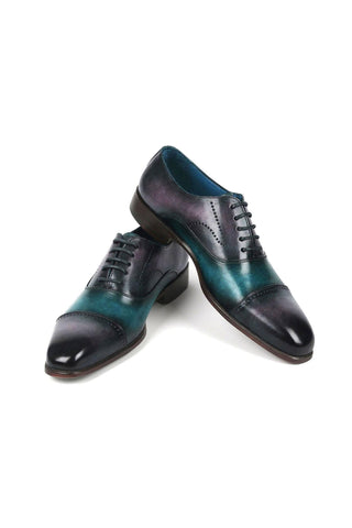 Paul Parkman 314 Calf-Skin Leather Cap-Toe Oxfords (PM6349)-AmbrogioShoes