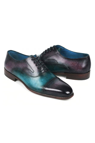 Paul Parkman 314 Calf-Skin Leather Cap-Toe Oxfords (PM6349)-AmbrogioShoes