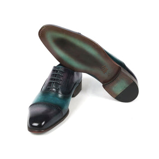 Paul Parkman 314 Men's Shoes Calf-Skin Leather Cap-Toe Oxfords (PM6349)-AmbrogioShoes