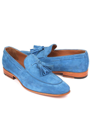 Paul Parkman 32FG Suede Tassels Loafers (PM6211)-AmbrogioShoes