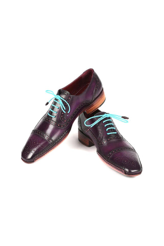 Paul Parkman 5032 Calf-Skin Leather Opanka Cap-Toe Oxfords (PM6350)-AmbrogioShoes