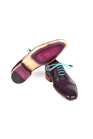 Paul Parkman 5032 Calf-Skin Leather Opanka Cap-Toe Oxfords (PM6350)-AmbrogioShoes
