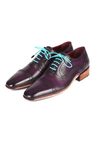 Paul Parkman 5032 Calf-Skin Leather Opanka Cap-Toe Oxfords (PM6350)-AmbrogioShoes