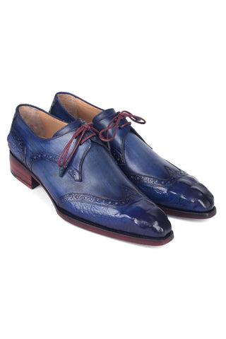 Paul Parkman 584 Calf-Skin Leather Goodyear Welted Wingtip Derby (PM6389)-AmbrogioShoes
