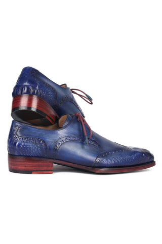 Paul Parkman 584 Leather Goodyear Welted Wingtip Derby (PM6389)-AmbrogioShoes