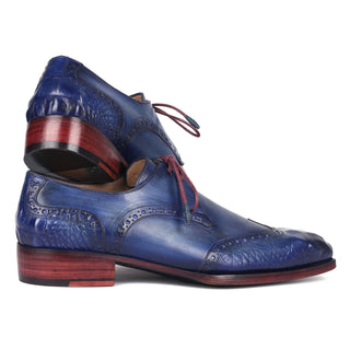 Paul Parkman 584 Men's Shoes Calf-Skin Leather Goodyear Welted Wingtip Derby (PM6389)-AmbrogioShoes