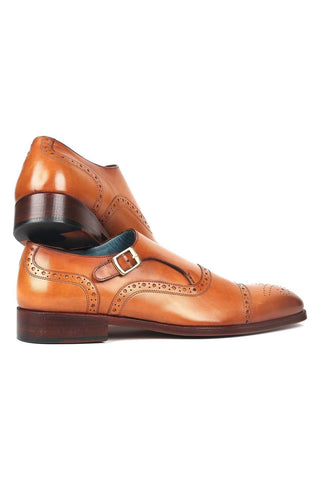 Paul Parkman 65 Calf-Skin Leather Single Monk-Strap (PM6275)-AmbrogioShoes