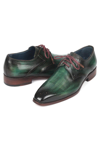 Paul Parkman 6584 Calf-Skin Leather Medallion Toe Derby (PM6274)-AmbrogioShoes