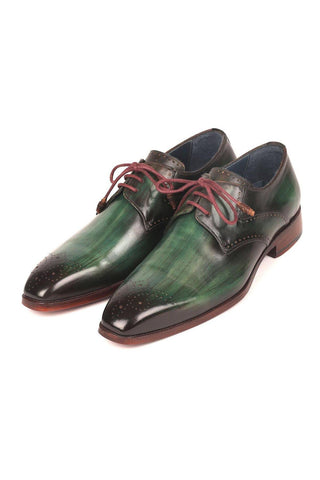 Paul Parkman 6584 Calf-Skin Leather Medallion Toe Derby (PM6274)-AmbrogioShoes