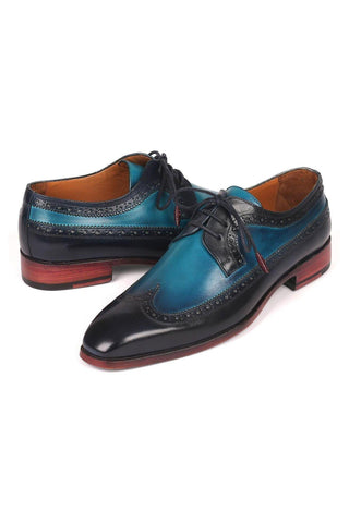 Paul Parkman 6931 Calf-Skin Leather Wing-tip Oxfords (PM6220)-AmbrogioShoes