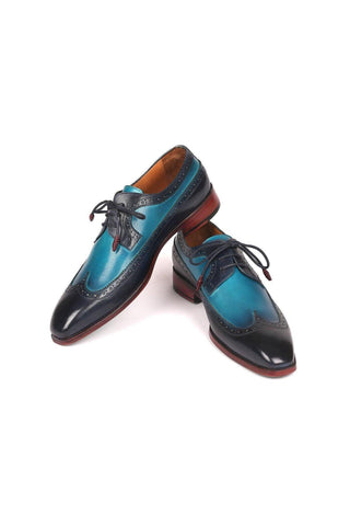 Paul Parkman 6931 Calf-Skin Leather Wing-tip Oxfords (PM6220)-AmbrogioShoes