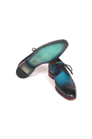 Paul Parkman 6931 Calf-Skin Leather Wing-tip Oxfords (PM6220)-AmbrogioShoes